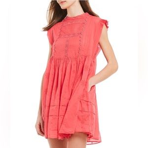 Free People Nobody Like You Embroidered Dress